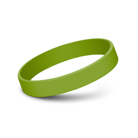Kids Silicone Wrist Band - Bright Green
