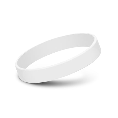 Kids Silicone Wrist Band - Debossed - Clear