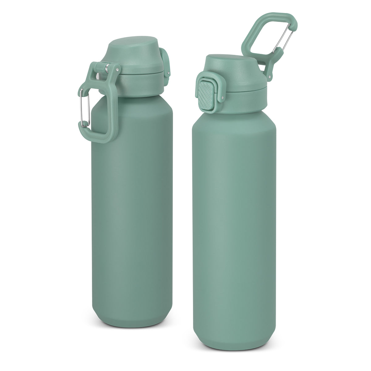 Equinox Recycled Aluminium Bottle - Dusty Teal