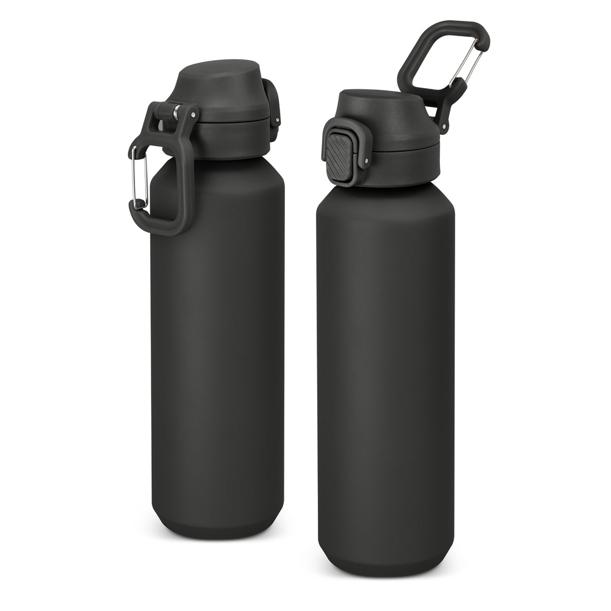 Equinox Recycled Aluminium Bottle - Charcoal