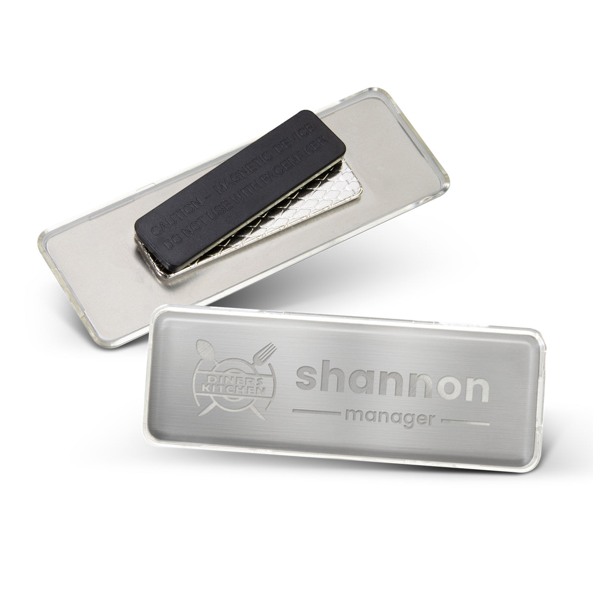 Metal Name Badge - Main