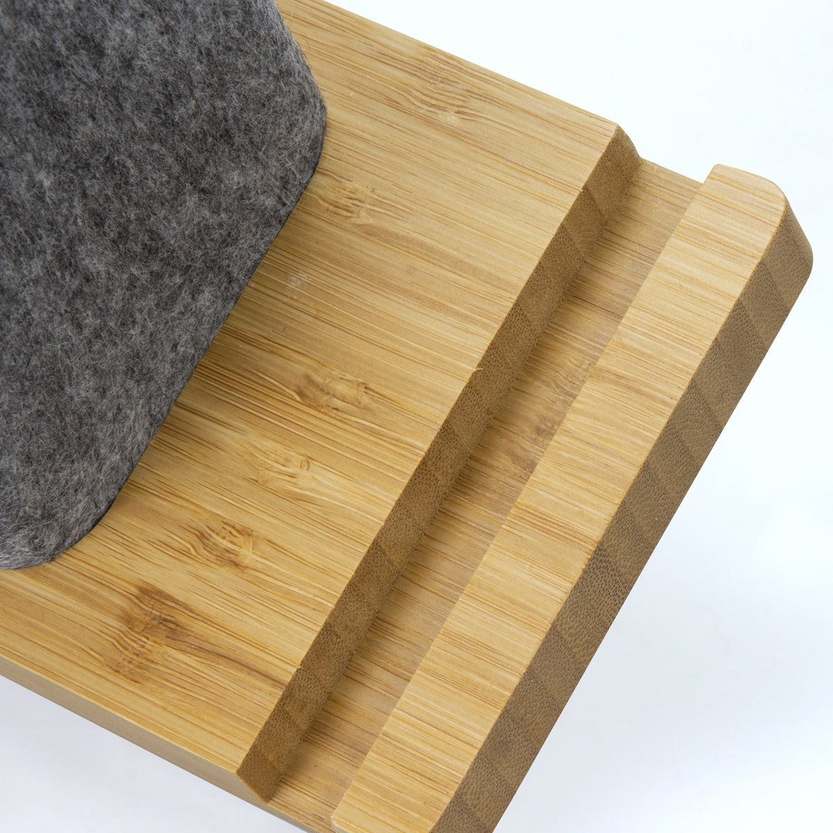 NATURA Bamboo Phone Stand Desk Caddy - Detail