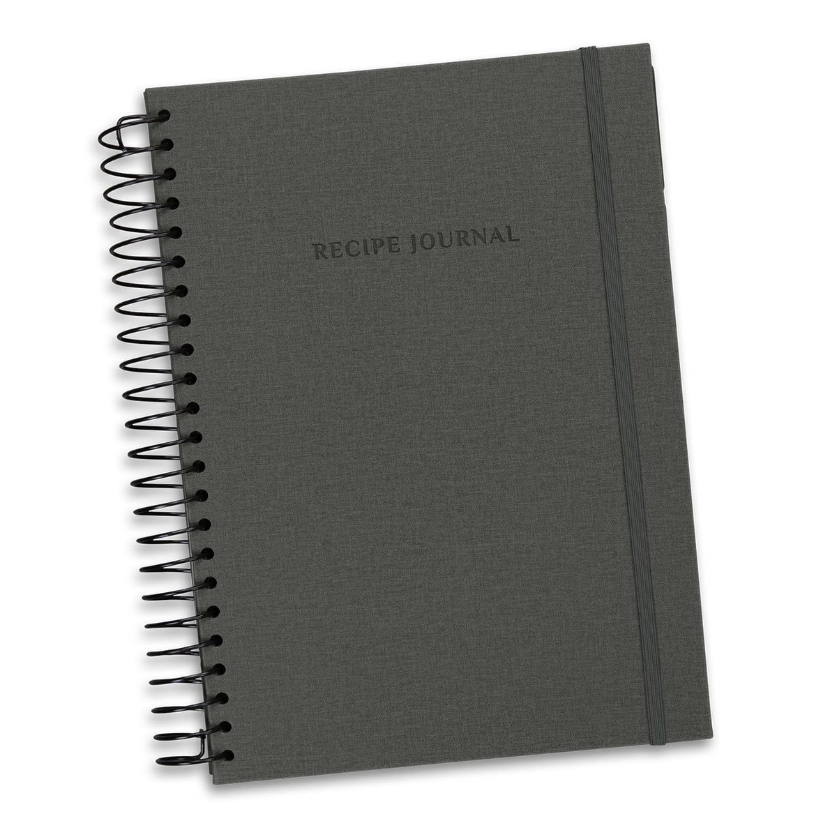 Keepsake Recipe Journal - Charcoal
