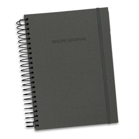 Keepsake Recipe Journal - Charcoal