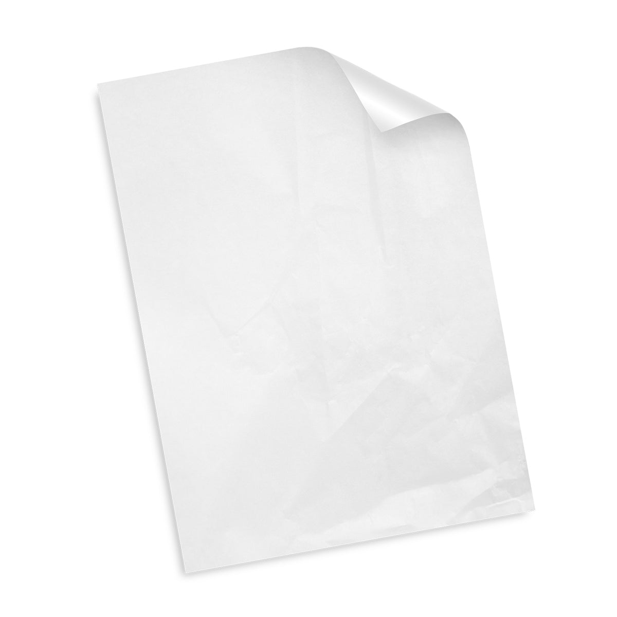 Custom Tissue Paper with Envelope - White - White