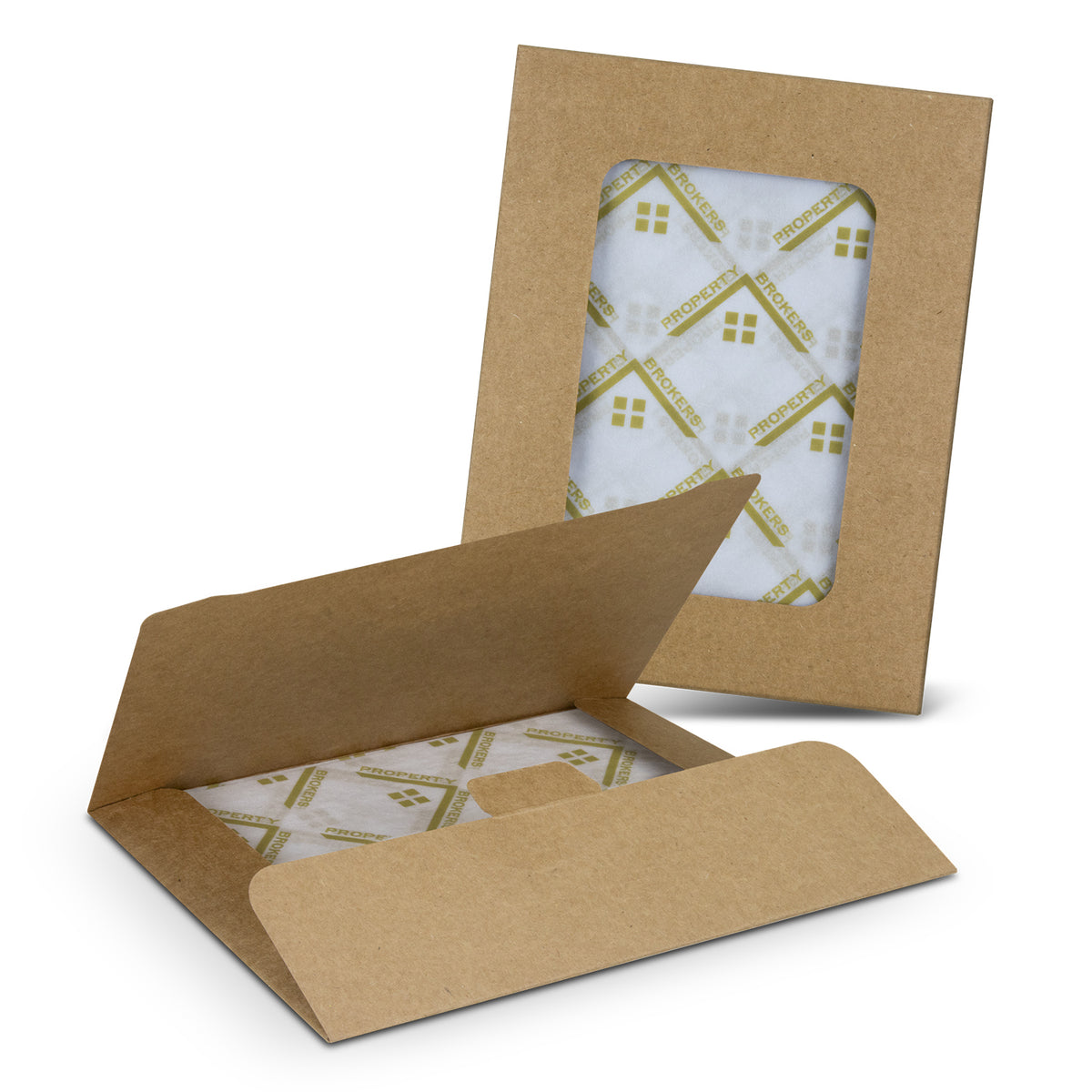 Custom Tissue Paper with Envelope - White - Envelope