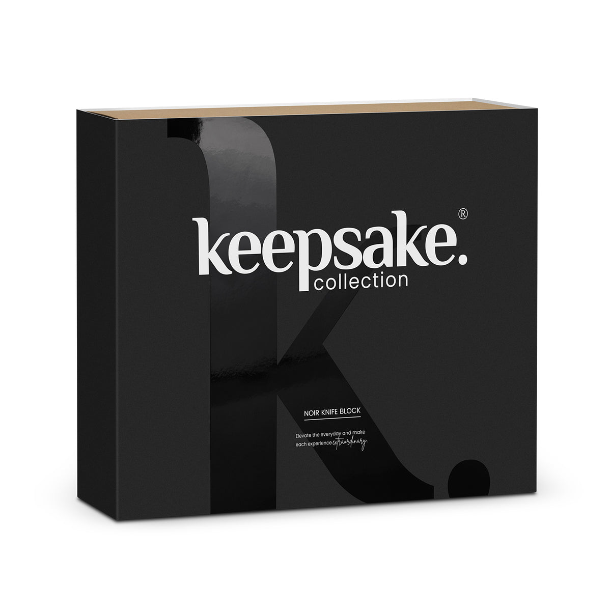 Keepsake Noir Knife Block - Gift Box