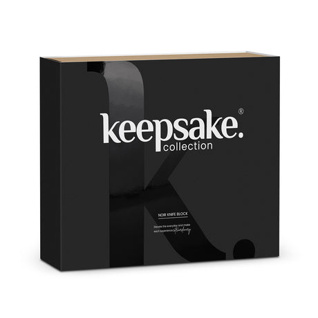 Keepsake Noir Knife Block - Gift Box