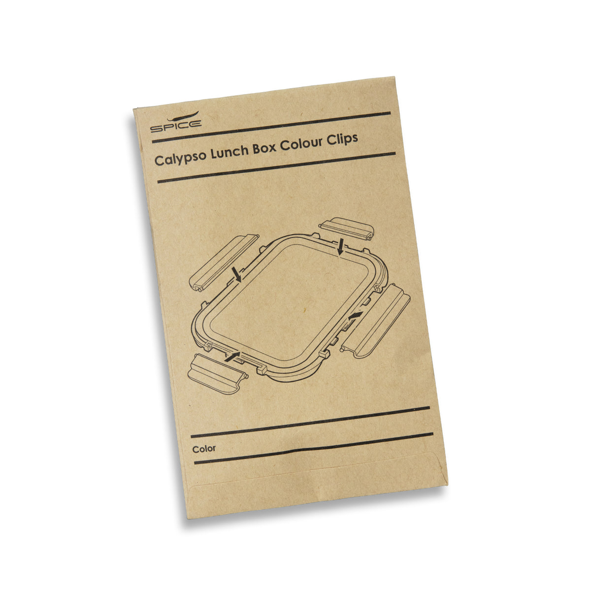 SPICE Calypso Lunch Box - Clips Packaging