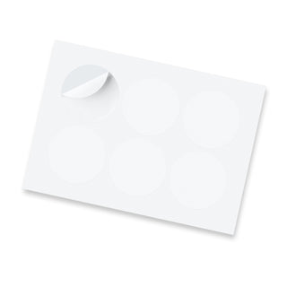 Sticker Sheet 80mm Circle - Gloss