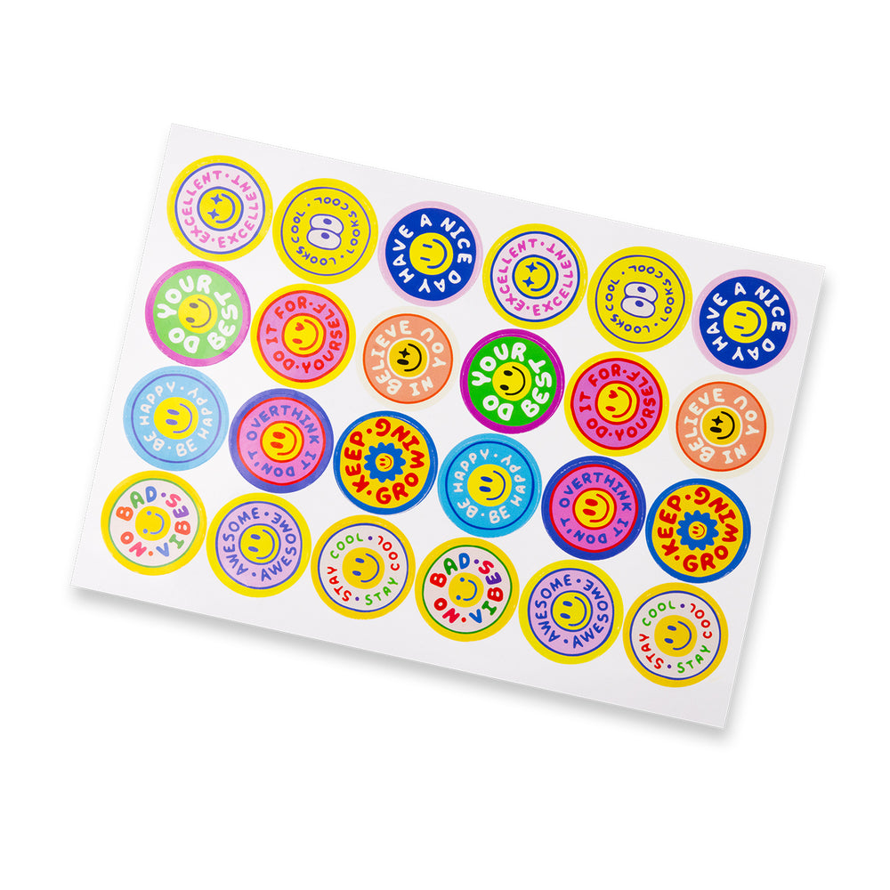Sticker Sheet 44mm Circle - Gloss - Main