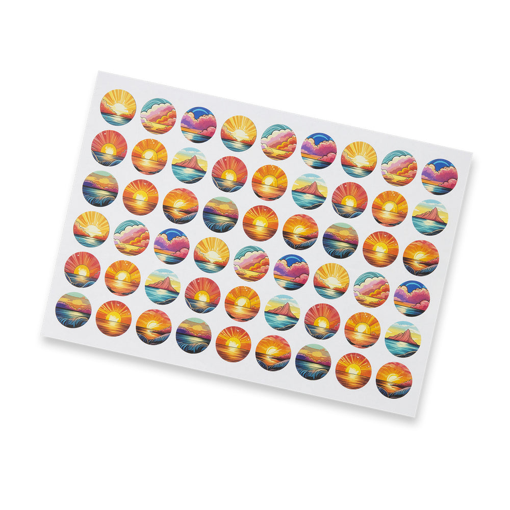 Sticker Sheet 26mm Circle - Matte - Main
