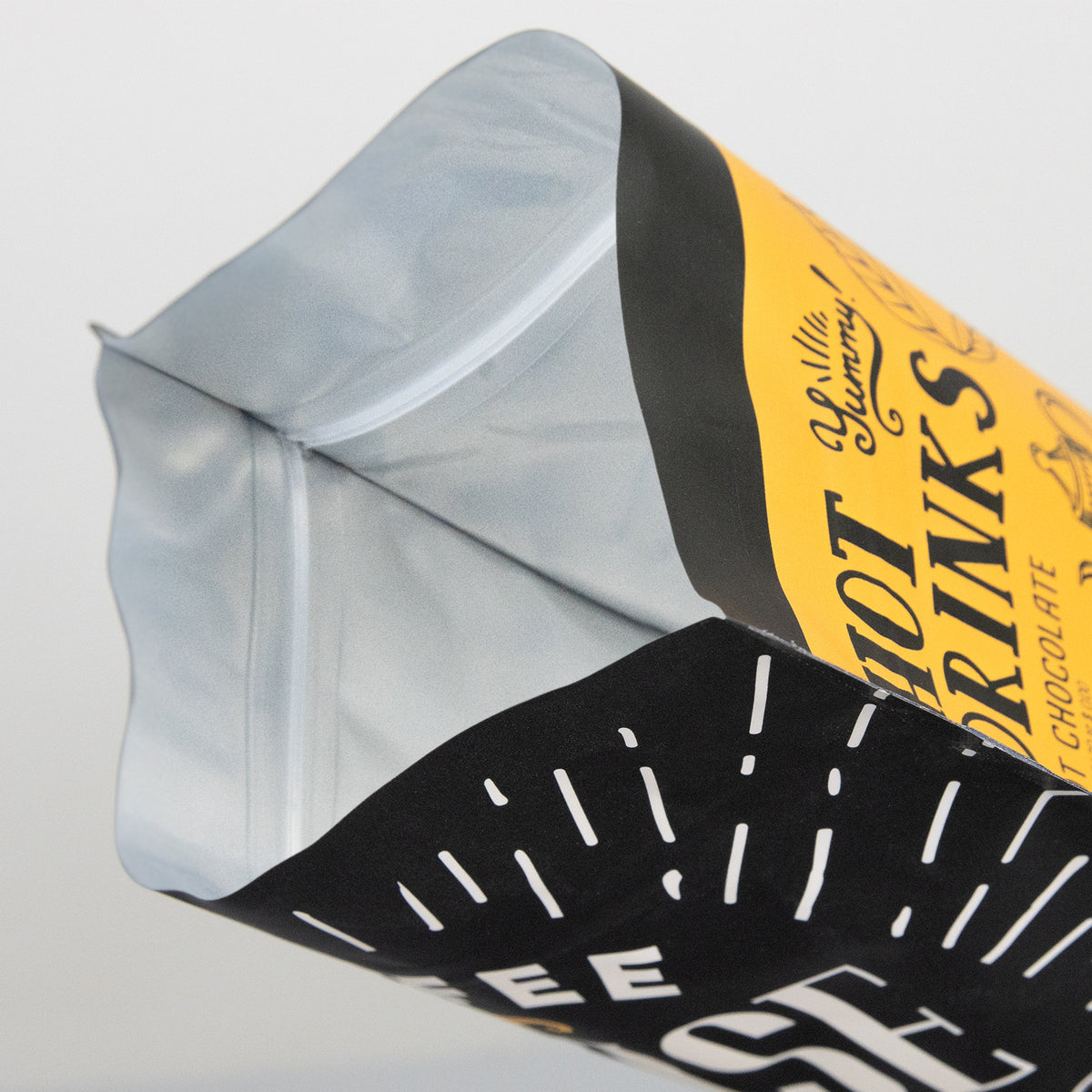 Foil Stand Up Pouch - Large - Detail