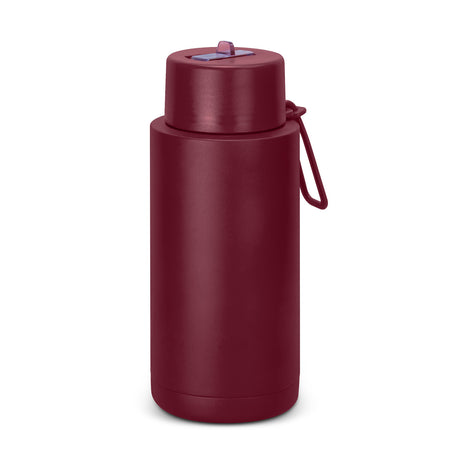 Aura Vacuum Bottle - 1L - Burgundy