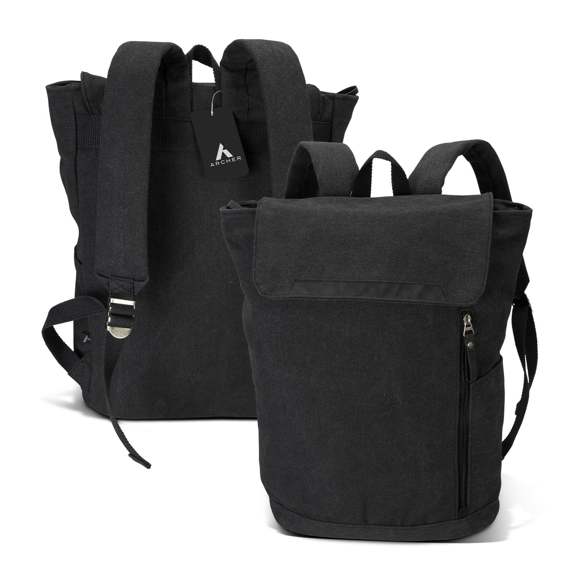 ARCHER Copenhagen Canvas Backpack - Main