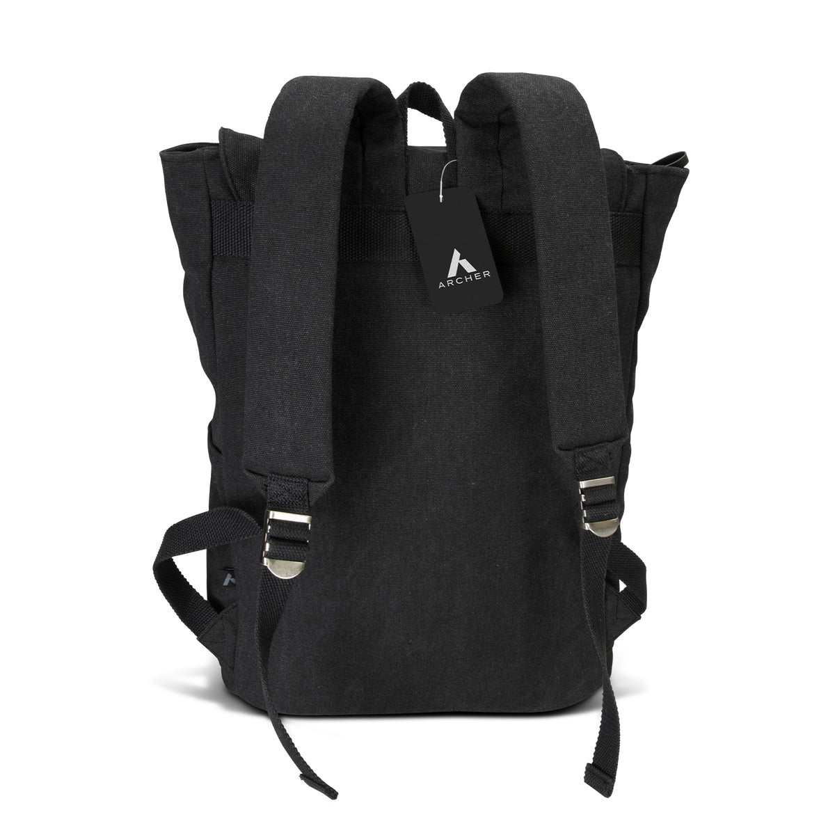 ARCHER Copenhagen Canvas Backpack - Back