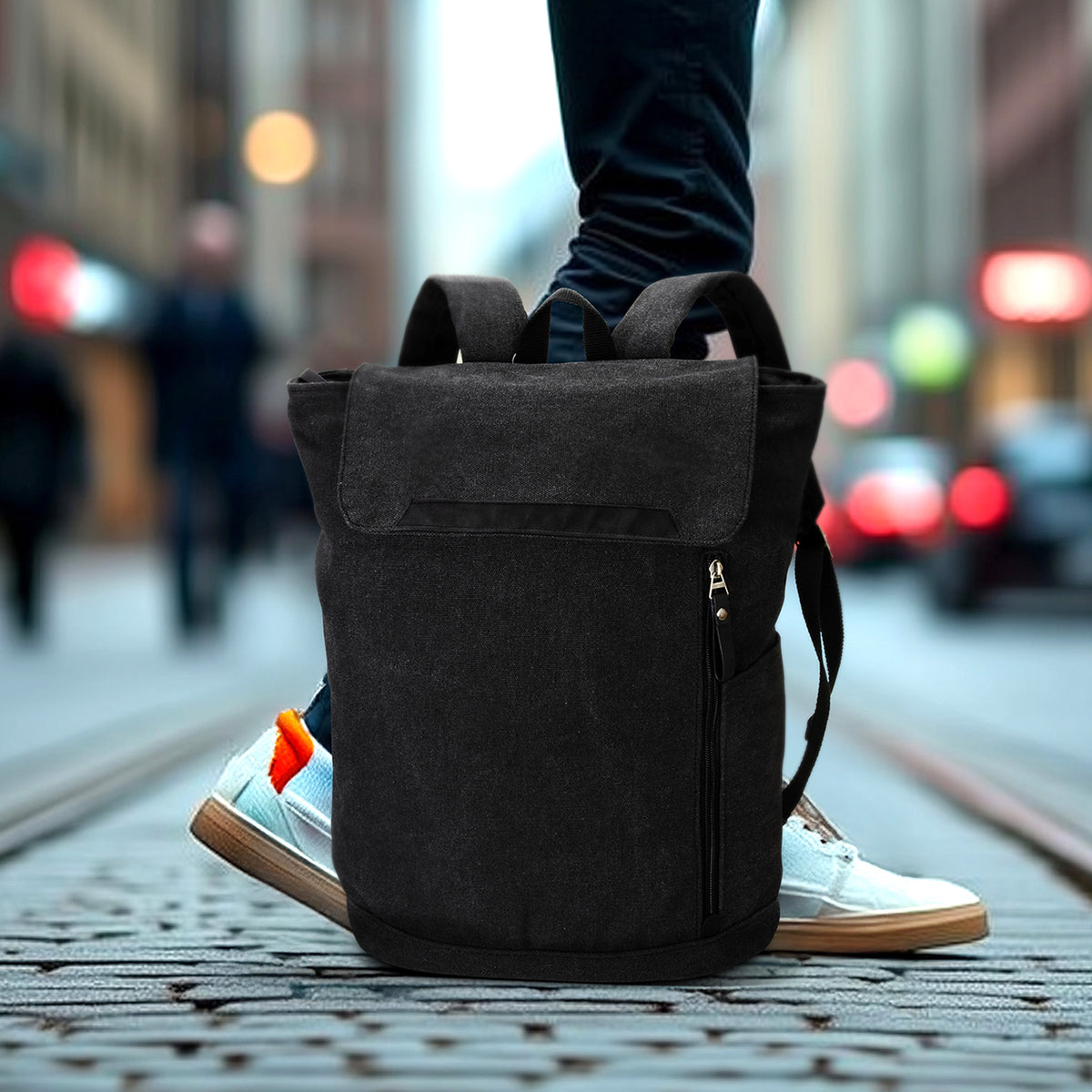 ARCHER Copenhagen Canvas Backpack - Feature