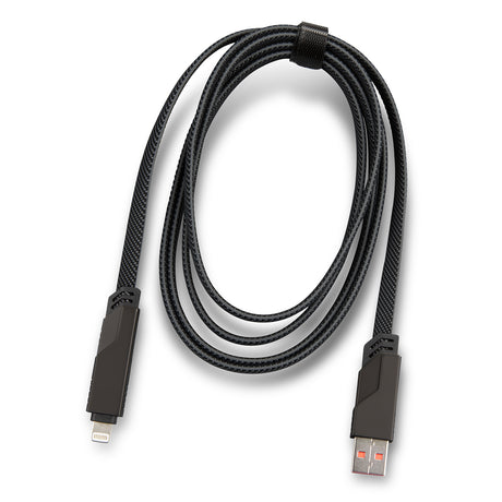 INGENIO Quantum Universal Charging and Data Cable - Metallic Titanium