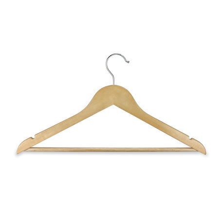 Wooden Hanger - Natural/Silver