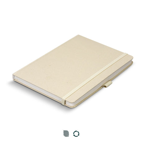 Terra Recycled Paper Hard Cover Notebook - Impact Aware