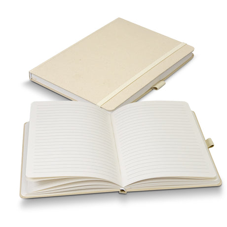 Terra Recycled Paper Hard Cover Notebook - Detail