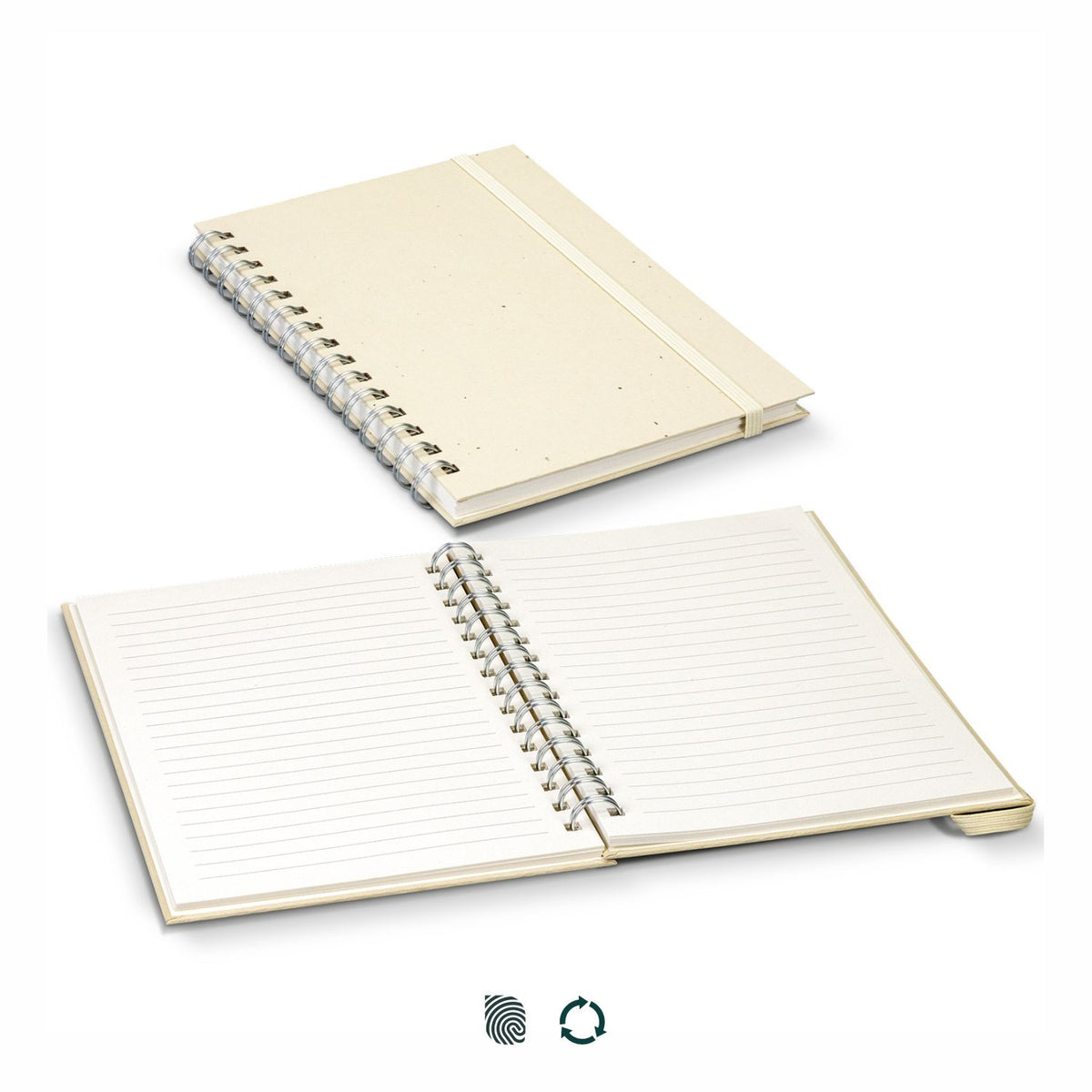 Terra Recycled Paper Spiral Notebook - Impact Aware