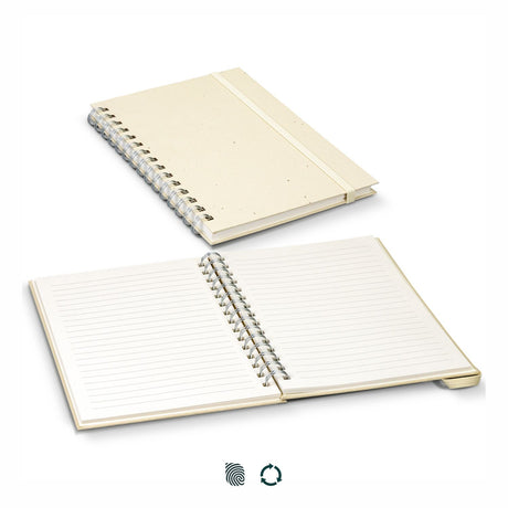 Terra Recycled Paper Spiral Notebook - Impact Aware