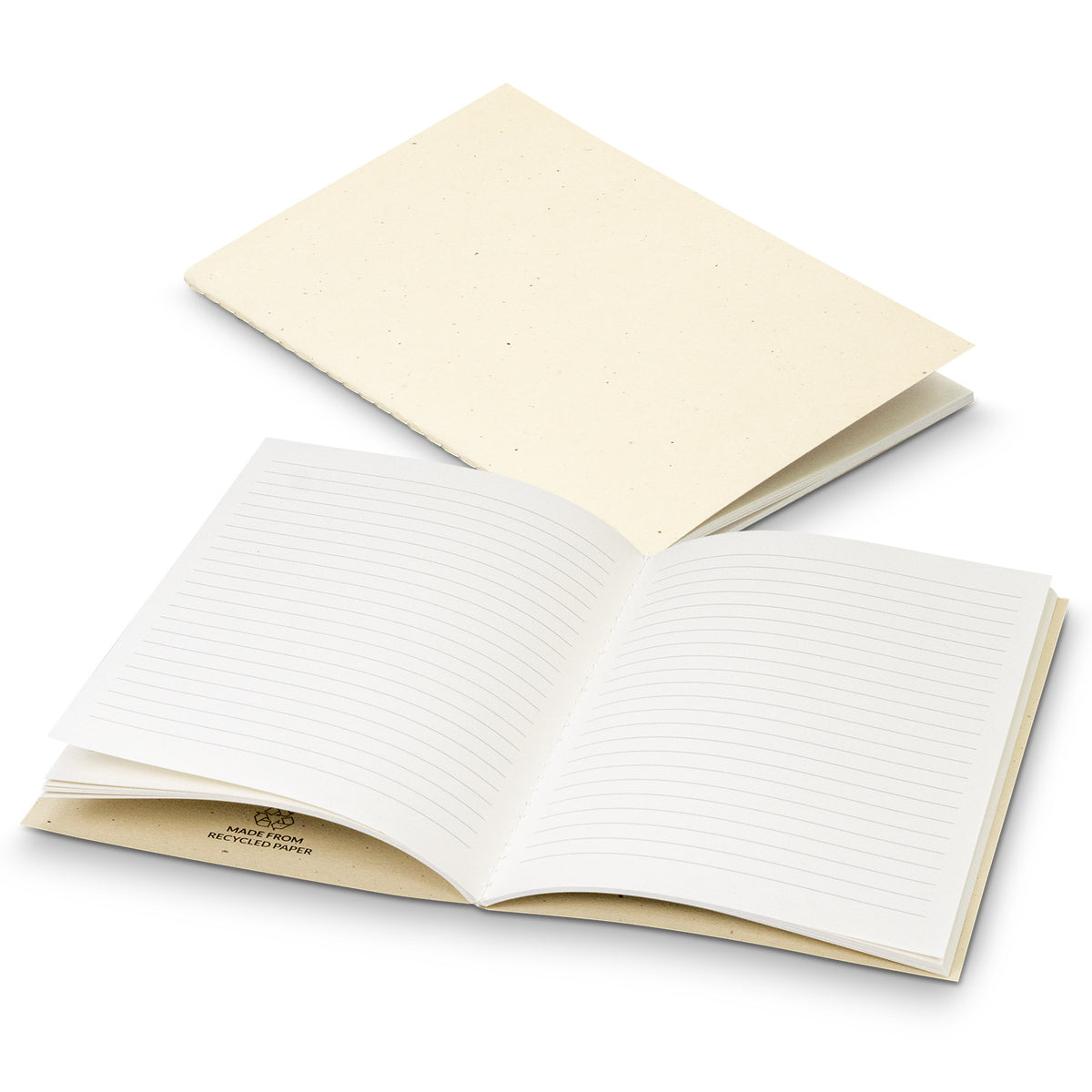 Terra Recycled Paper Soft Cover Notebook - Detail