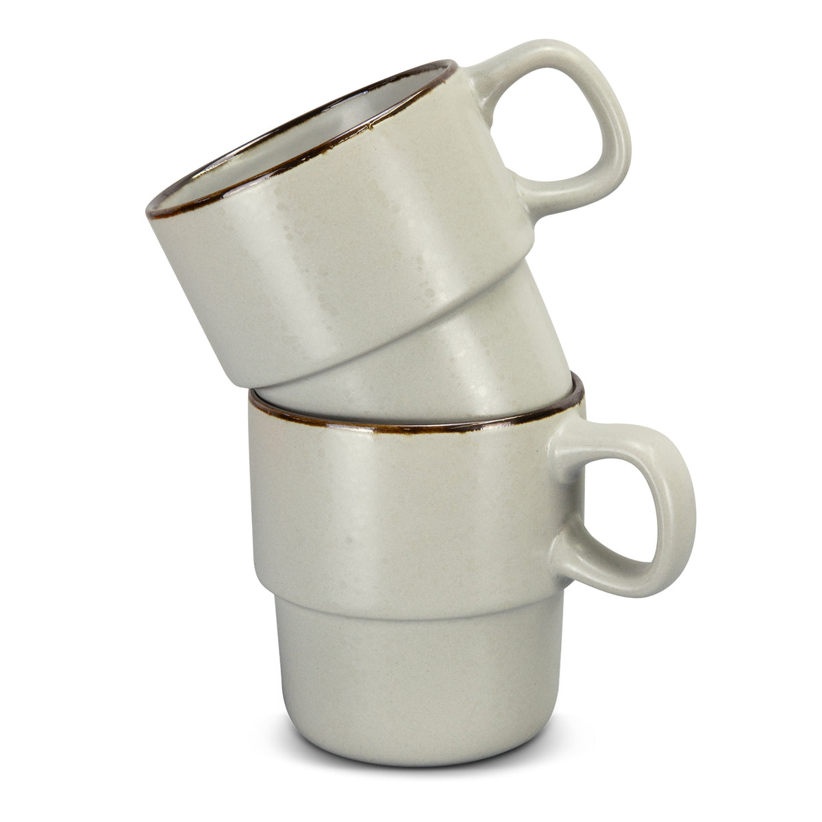 Keepsake Stackable Coffee Cup - Set of 2 - Stacked