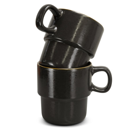 Keepsake Stackable Coffee Cup - Set of 2 - Stacked