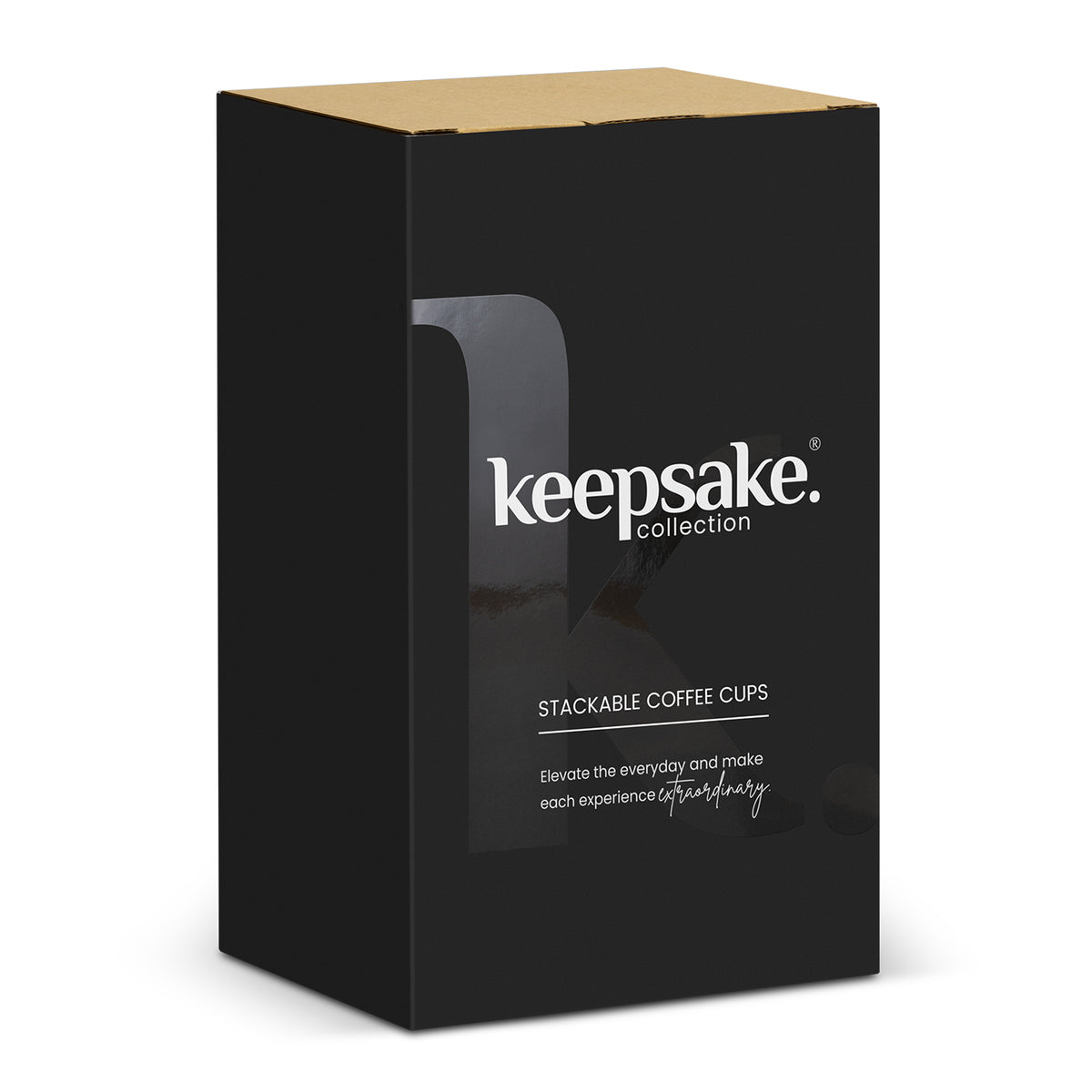 Keepsake Stackable Coffee Cup - Set of 2 - Gift Box