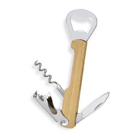 Wooden Wine Waiters Knife - Detail