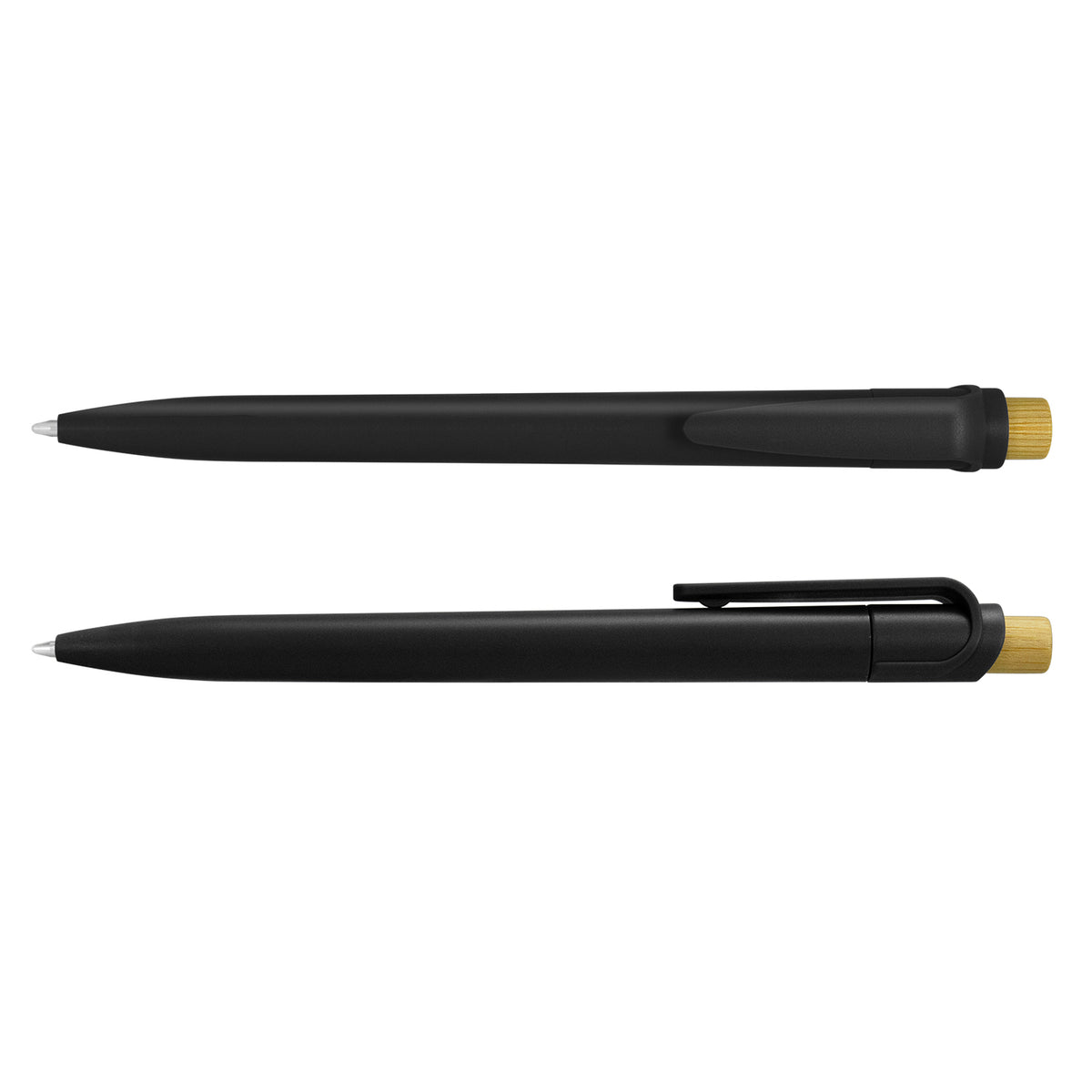 Savannah Recycled Plastic Pen - Black