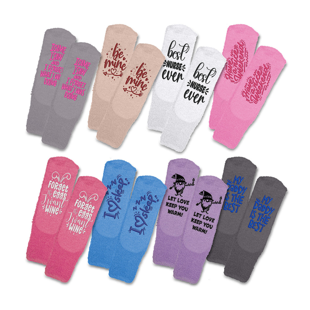 Fluffy Grip Socks - Main 