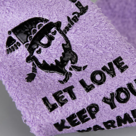Fluffy Grip Socks - Detail