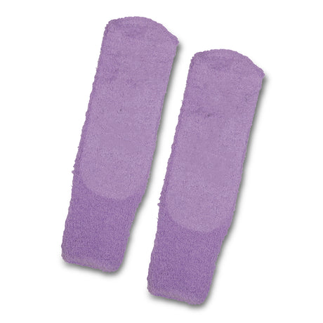 Fluffy Grip Socks - Purple