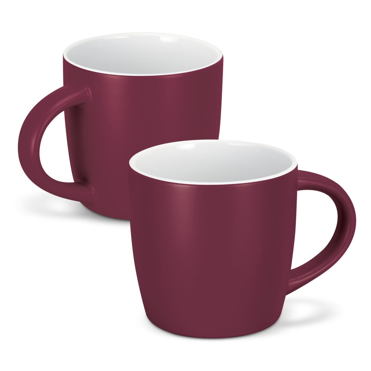 Mocha Coffee Mug - Burgundy