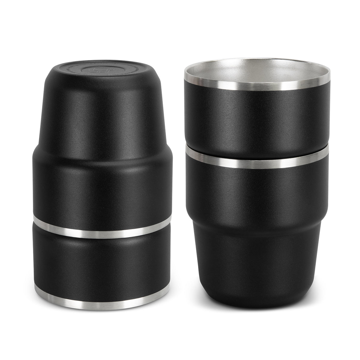 Frontier Stackable Cups - Set of 2 - Stacked