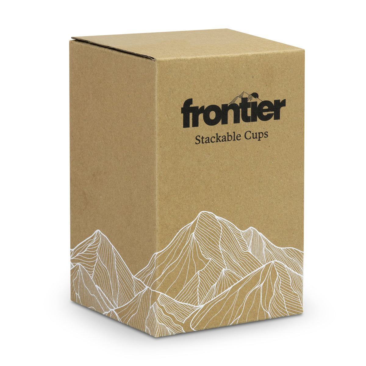 Frontier Stackable Cups - Set of 2 - Gift Box