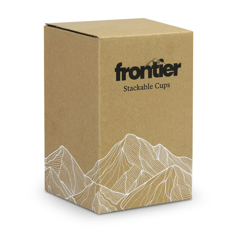 Frontier Stackable Cups - Set of 2 - Gift Box