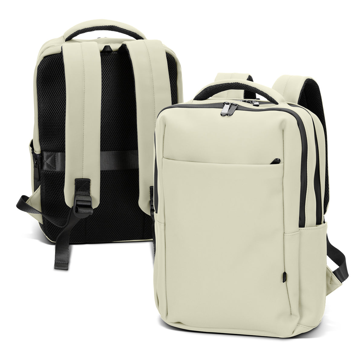 ARCHER Soft-Touch Daily Backpack - Ecru