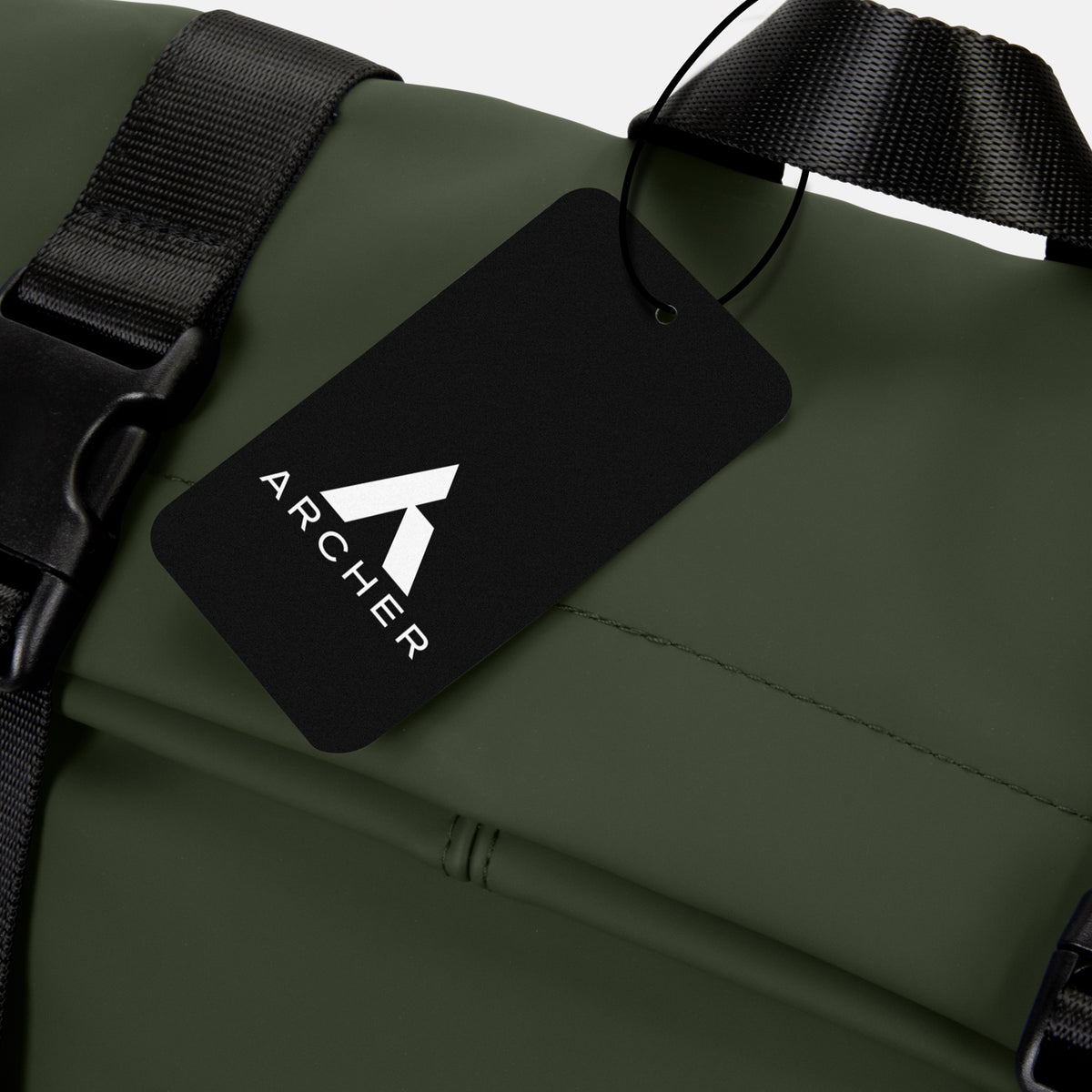 ARCHER Soft-Touch Flap Backpack - Hangtag