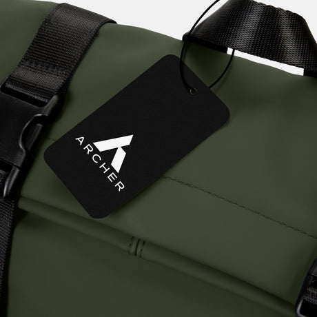 ARCHER Soft-Touch Flap Backpack - Hangtag