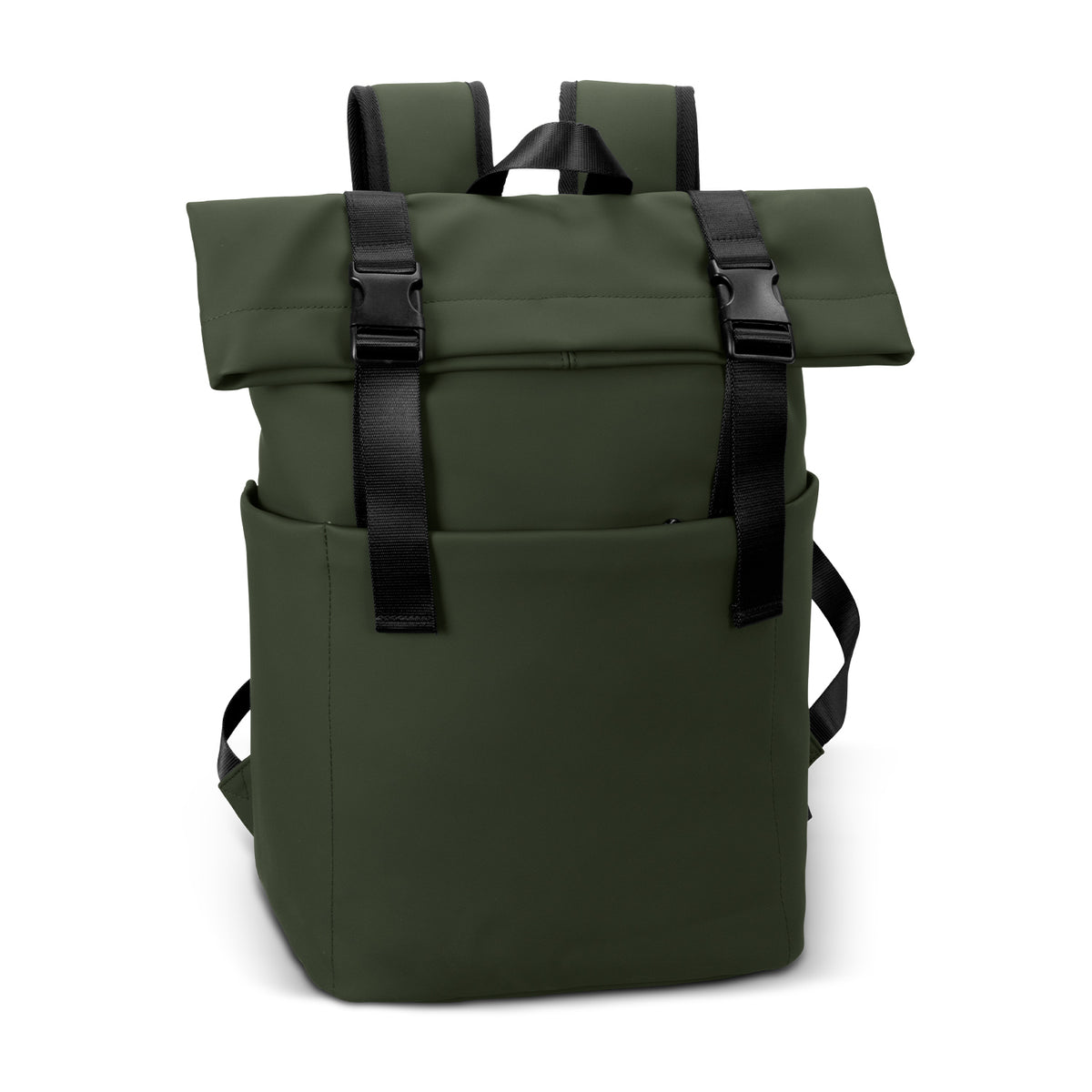ARCHER Soft-Touch Flap Backpack - Olive