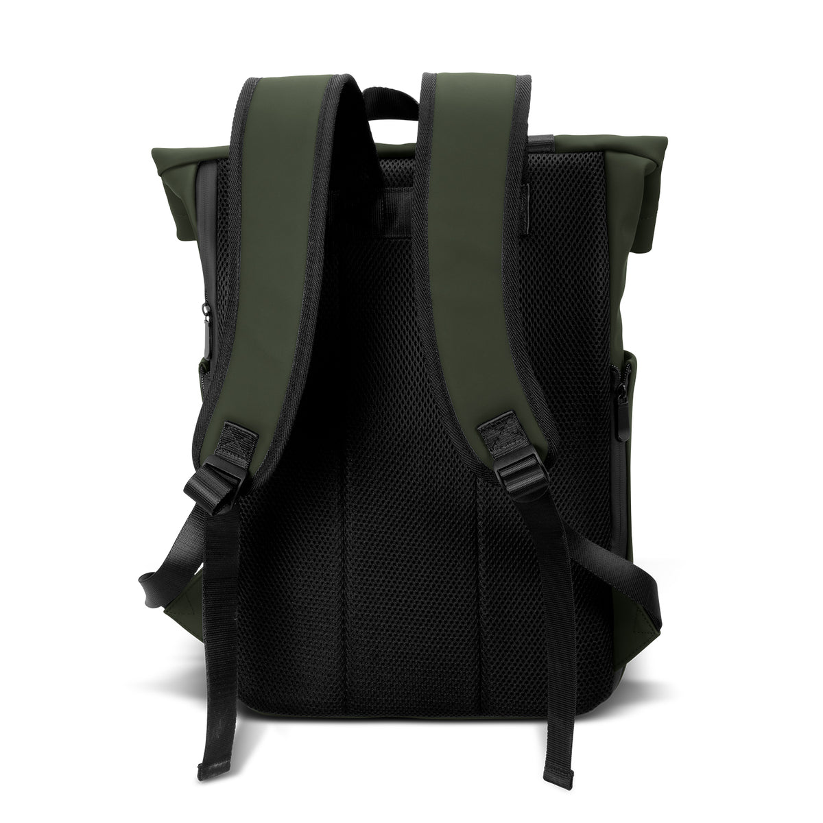 ARCHER Soft-Touch Flap Backpack - Back