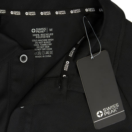 Swiss Peak Urban Unisex Polo - Hangtag
