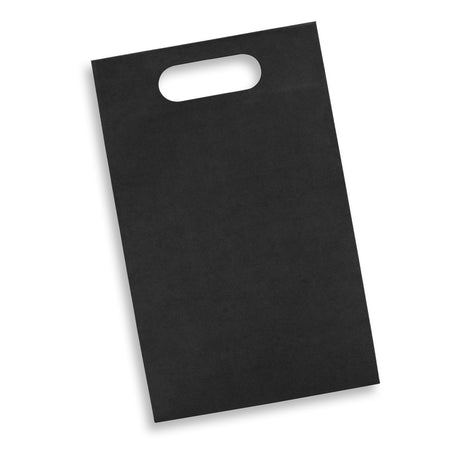Die Cut Paper Wine Bag - Black
