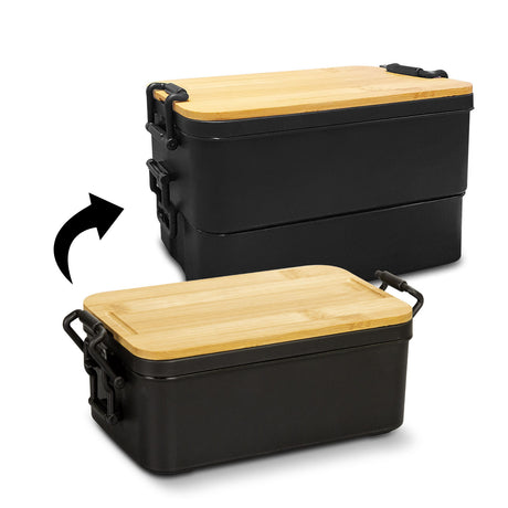 Luncheon Expandable Lunch Box - Expanded