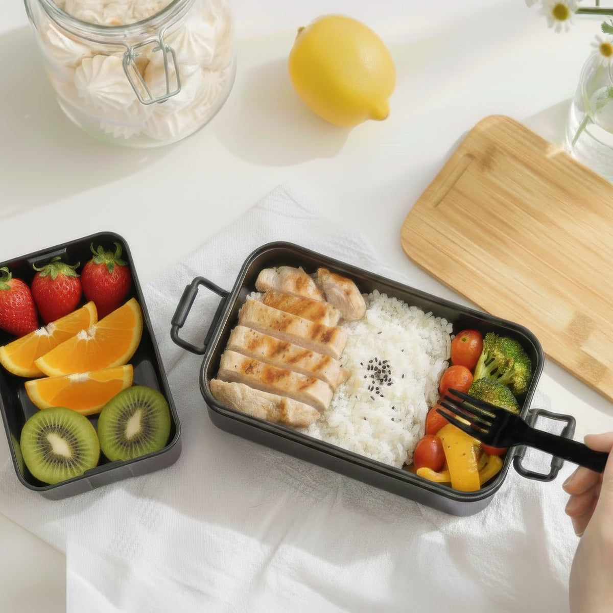 Luncheon Expandable Lunch Box - Lifestyle