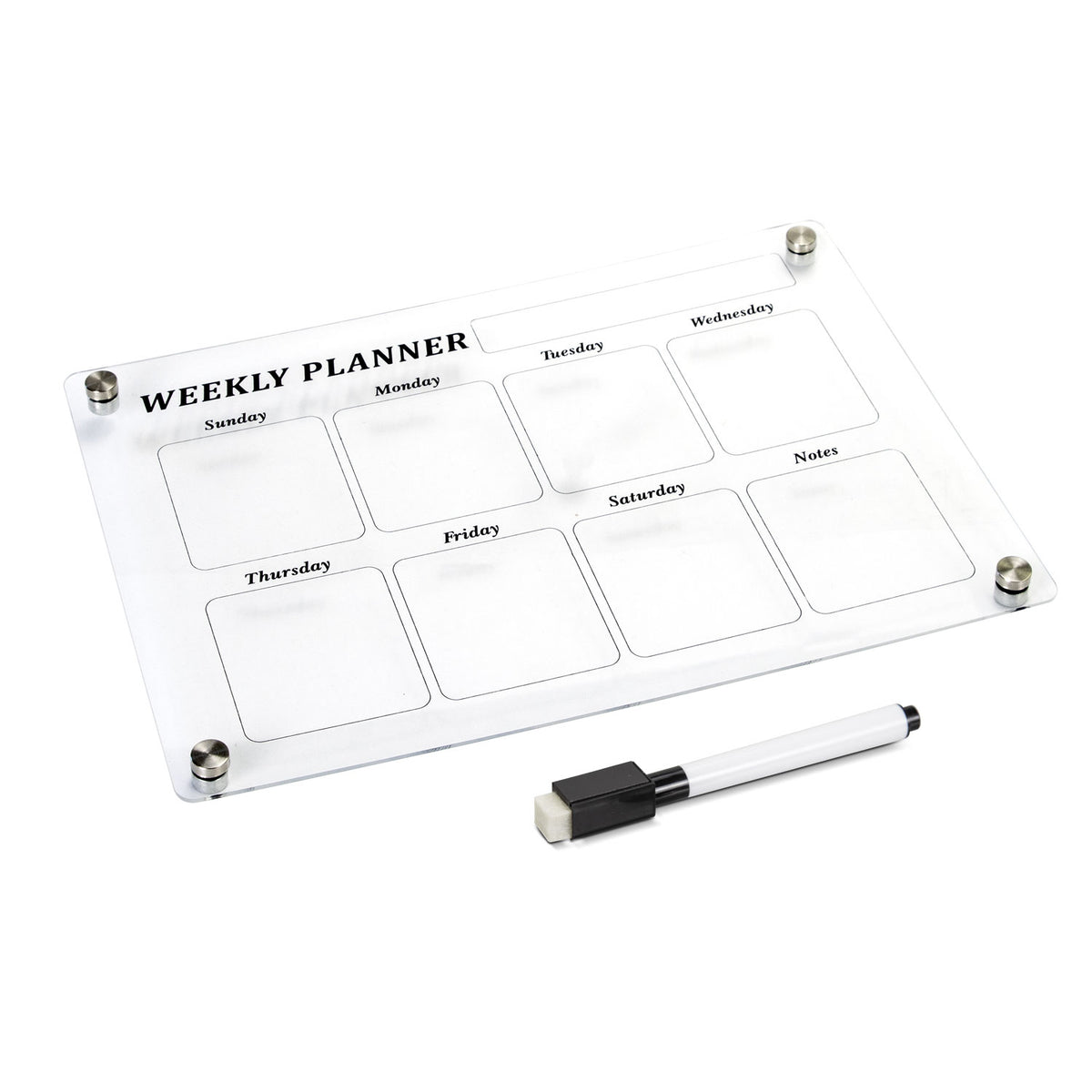 Magnetic Fridge Planner - Screen Print